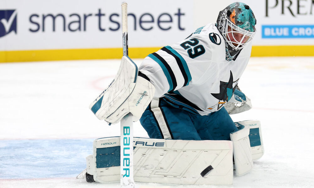 Mackenzie Blackwood Avalanche goalie trade...